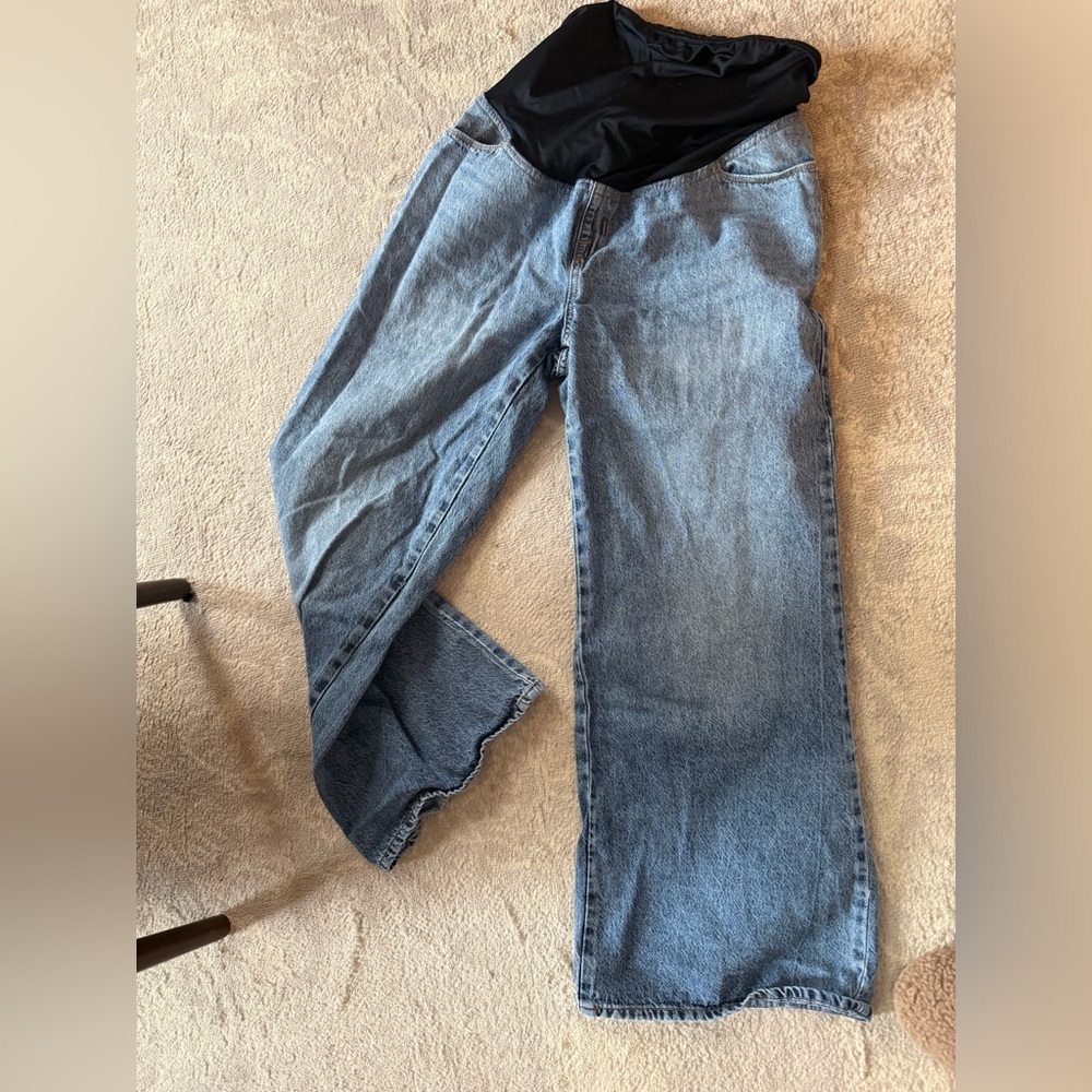 Maternity Isabel Wide Leg Jeans